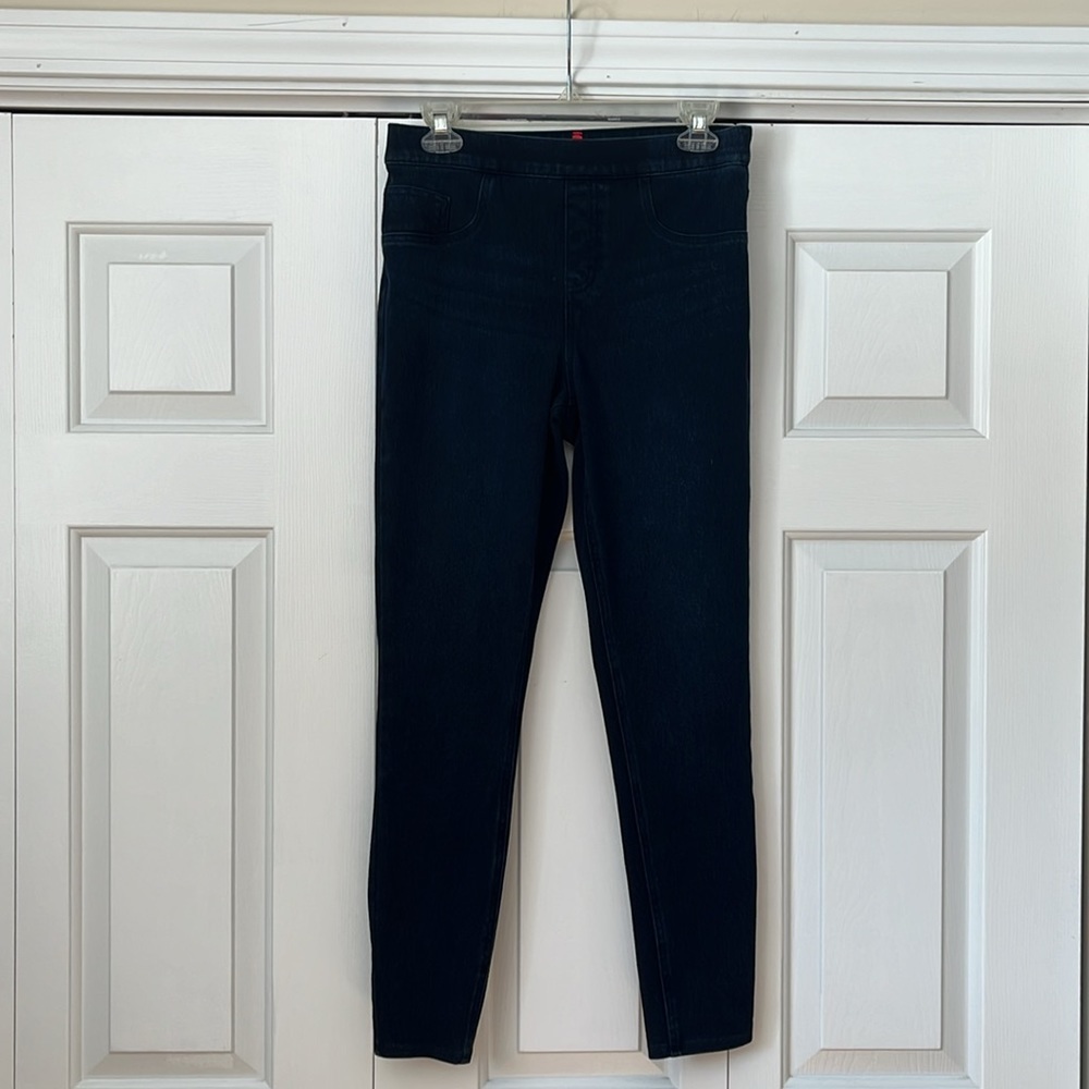 Spanx Jean-ish dark wash leggings size medium - Picture 7 of 11